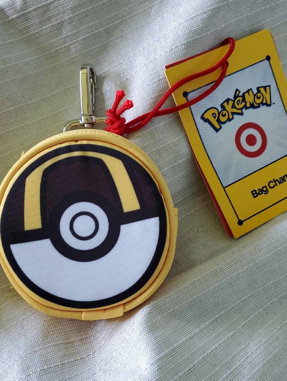 Pokemon x Target Ultra Ball Bag Charm Pokeball